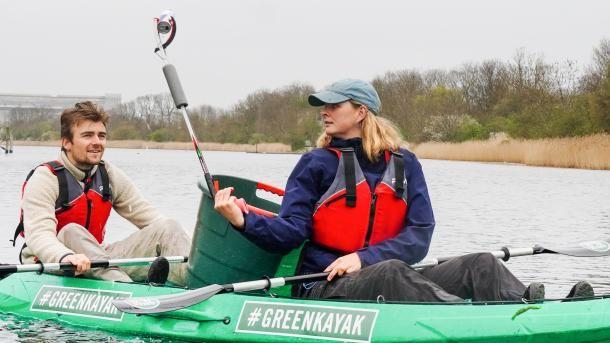 Green Kayak