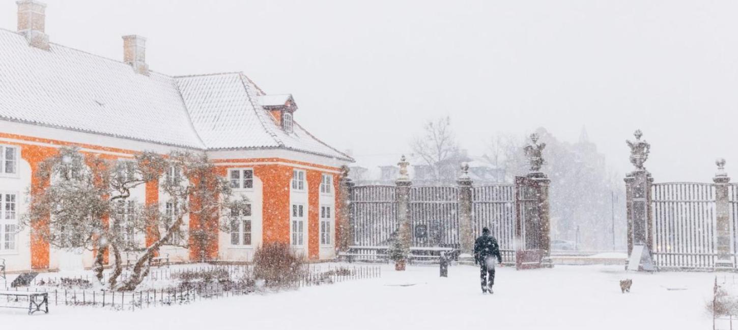 Winter weather in Frederiksberg